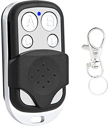 Télécommande pour ouvre-porte de garage 433 MHz Fix Code Clone compatible avec TORMATIC DORMA HS43-1E | HS43-2E | HS43-3E | HS43-4E | S43-1 | MHS43-1 | MAHS433-01 | MAHS433-04 Émetteur manuel 1 pièce