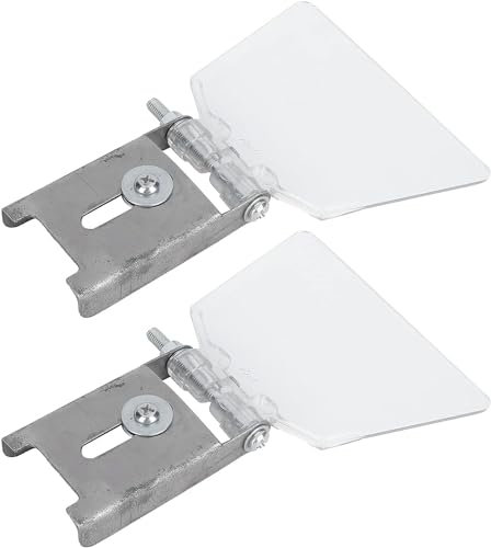 Longzhuo Bench Grinder Eyeshield - 2Pcs Stainless Steel Grinder Attachment, Compatible Bench Grinders & Polishers, Angle Grinder Accessories Safety Protection‌