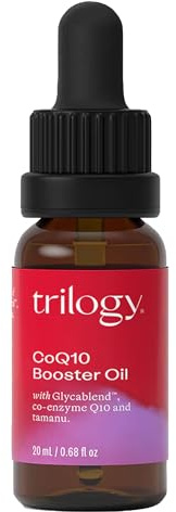 Trilogy CoQ10 Booster Oil - Age-Defying Oil that Boosts Skin Radiance and Reduces Fine Lines & Wrinkles, 0.67 fl oz (20 ml)