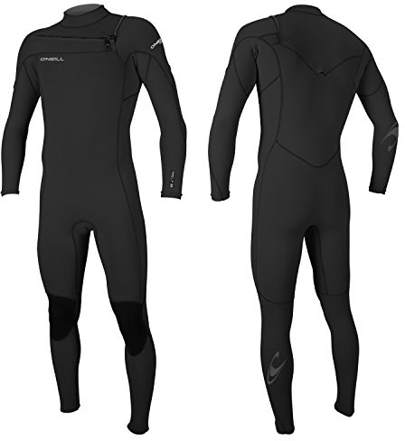 ONeill Hammer 3 / 2MM Traje con Cremallera en el Pecho Negro - Easy Stretch Breathable