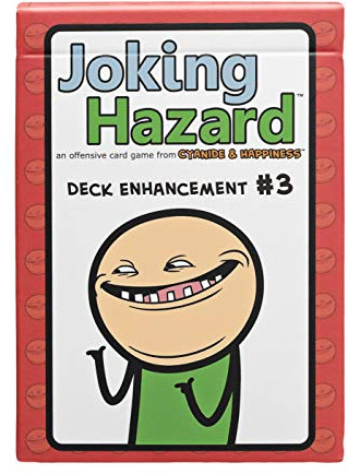 Joking Hazard Deck Enhancement #3 - Third Expansion Pack for Fun Party Games by Cyanide & Happiness, 100 New Hilarious Comic Cards | Perfect for Game Night