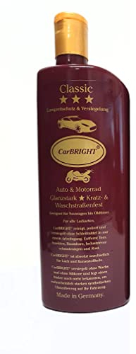 Autopolitur CarBright 500ml Autopflege Auto Motorrad