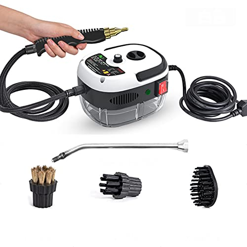 JTYX 2500W Nettoyeur Vapeur Haute Pression Portable Machine de Nettoyage Vapeur Pompage Automatique pour Cuisine Salle de Bains Meubles Voiture Détaillant Siège