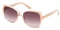 GUESS Unisex GU00100 Sonnenbrille, Ivory, 55