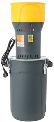 L-home 1000W 25L Elektrische Getreidemühle, 19000 U/min Kornmühle Futtermühle mit 5 Lochsiebe(2/3/4/6/8mm) für Mais Weizen Reis Schrotmühle