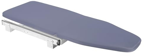 Levkitch Ironing Board With Heat Resistant Cover and Non-Slip Foldable Stand,Folding Ironing Board Rotatable 180° Drawer Ironing Platform