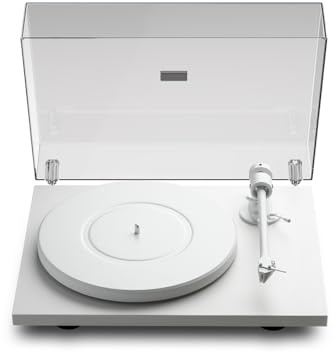 Pro-Ject T1 White Edition Turntable | All-White Hi-Fi Record Player