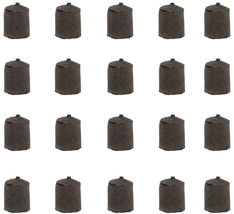 DOITOOL Lot de 20 Blocs Nutritifs De Culture Hors Sol Ø30x32mm pour Pépinière De Jardin, Substrat sans Terreau Hydratant Et Aérant pour Semis De Légumes, Fleurs Et Fruits