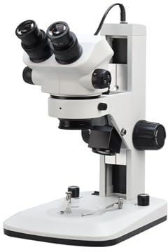 microscopio Digital Microscopio Binocular estéreo con Zoom, microscopio Profesional, Ocular de Campo Amplio 10x, iluminación LED Dual portatil