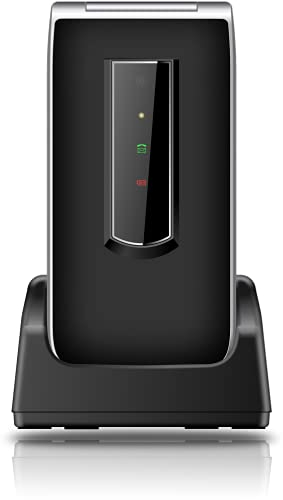 beafon, SL495, Silverline, Klapphandy, Tastentelefon, Seniorenhandy mit SOS Notruftaste, Mobiltelefon, TFT-Display 2,4 Zoll (6,09cm), Kamera