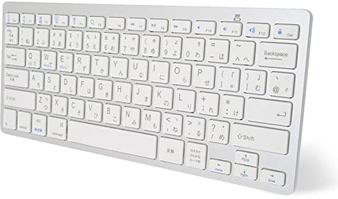 Yunseity Portable Wireless Mini 78-Key Compact Bluetooth Keyboard for Mac, Android - Arabic, Spanish, French, Korean, Russian, Thai & Japanese