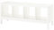 IKEA KALLAX Regal mit Untergestell, 147x59 cm, Weiß/Weiß