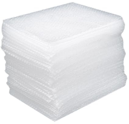 Morkite 100 Pezzi Pluriball, Busta Protettiva in plastica Busta Bianca in Schiuma a Bolle Sacchetti di imballaggio PE Trasparente Borsa a Bolle Borsa Antiurto Imbottitura a Doppio Film