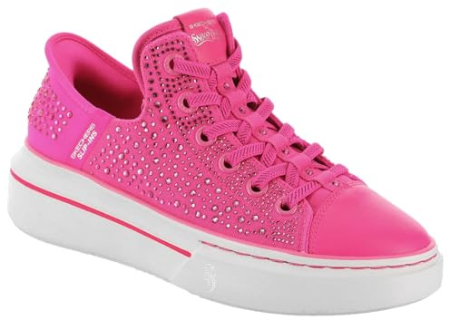 Skechers Snoop One Rhine-Stoned Baskets pour Femme, Rose, 37.5 EU