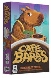 Cranio Creations - Cafè Baras - Capibara e Caffeina - Gioco da Tavolo per Famiglie - Età 8+ - Da 2 a 4 Giocatori - Edizione in Lingua Italiana