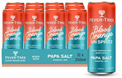 Fever-Tree & Papa Salt Blood Orange Gin Spritz 12x250ml