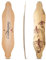 Loaded Boards Vanguard Bamboo Longboard Skateboard Deck (Flex 3)
