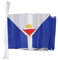 Digni Guirlande 15 Drapeaux France Saint-Martin (Antilles francaises) - 5,9 m Sticker Gratuit