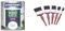Johnstone's - Quick Dry Satin - Brilliant White- Satin Finish - Exterior Wood & Fit For The Job 5 pc Mixed Sizes Paint Brush Set for a Smooth Finish with Emulsion, Gloss, Satin on Walls, Ceilings