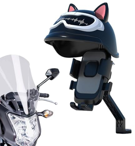 Supporto per telefono da bicicletta, morsetto per manubrio per scooter, portatile, per dispositivi elettronici per navigazione, viaggi