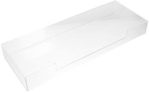 SMASOLO Funda Protectora De Teclado Acrílica para Teclados Mecánicos De 104 Teclas Resistente a Líquidos y Polvo Uso En Oficina y Hogar 18.7 x 6.9 x 2.4 Pulgadas
