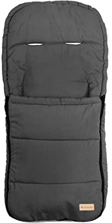 Altabebe (AL2200-11) Übergangsfußsack, Sommerfußsack, für alle gängigen Kinderwagen Buggys und Jogger, Farbe: Dunkelgrau