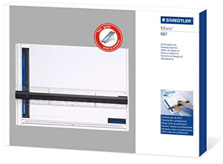 STAEDTLER 661 A3 PR1 Zeichenplatte, DIN A3, Promotion (Pigmentliner 308 WP4)