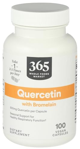 Whole Foods Market, Quercetin with Bromelain, 100 Count