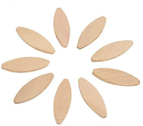 Wood Joining Biscuits Wood Board Docking Tool for Hardwoods Cork Laminate particleboard 100pcs 0# 10# 20#(10#)