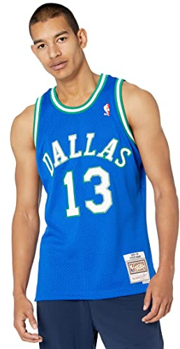 Mitchell & Ness Steve Nash #13 Dallas Mavericks 1998-99 Swingman NBA Trikot Blau, L
