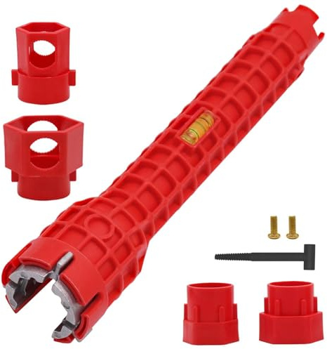 Per Pinze Per Tubo - Esagonale Multifunzionale, Leggermente Utile | Strumento Di Installazione Sanitario, Vasca Da Bagno Per Il Montaggio Della Cucina, Utensile Per Tubi Di Scarico, Ac