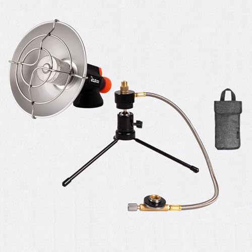 Calentador Estufa Exterior De Gas Ajustable Entre Nivel De Calor Ajustable Hecho De Acero Inoxidable Base Universal Giratoria De 360° for Terraza Y Balcón