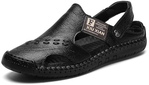 Generico Scarpe Uomo Estive Comfort Sandali Da Esterno Moderni Infradito Comodi Leggeri Ottimale Continuativo Base Antiscivolo Sicura Materiale Morbido Resistente Leggero Traspirante