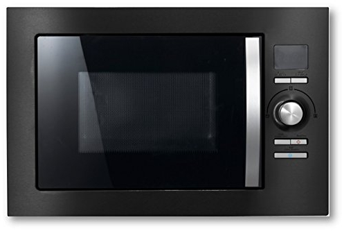 Cookology BMOG25LNBH Integrated Combination Microwave in Black - 900W - Built-in Microwave - 25 Litre Capacity - 59.5cm Width - Child Lock - 31.5cm Turntable - Oven & Grill
