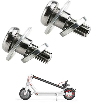 Yungeln Rueda Trasera Tornillo Fijo y Tuerca Tapa de Retención para Xiaomi 1S/M365/Pro Scooter Eléctrico