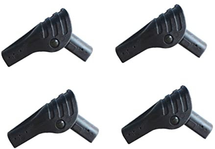 SUPVOX 1 Juego Juntas De Tienda Conectores De Acoplamiento De Tienda Reemplazo del Poste De La Tienda Postes De Refugio Accesorio para Tienda De Campaña Pabellón Black Nylon 4 Piezas