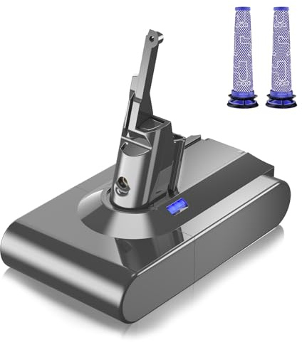8000mAh V8 Ersatzakku für Dyson V8 Akku Li-Ionen Batterie für Dyson Animal Absolute Fluffy Motorhead Vakuum Handstaubsauger 215681 967834 05