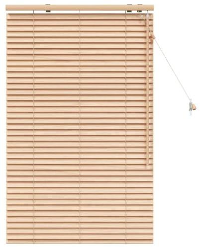 vidaXL Persiana Veneciana Aspecto de Roble 80 x 130 cm 35 mm