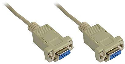 Nullmodem Kabel, 9-pol Buchse / Buchse, Länge: 5m, Good Connections®
