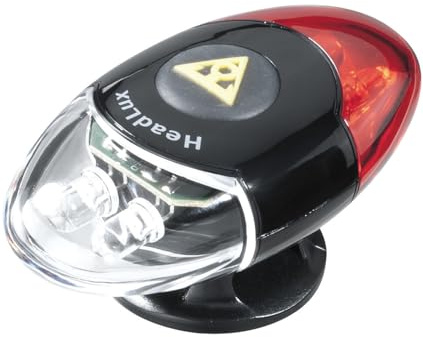 Topeak HeadLux Helmet Light - Black/Red/White