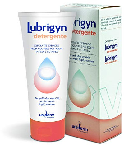3 UNIDERM LUBRIGYN DETERGENTE INTIMO DELICATO 200ML SECCHEZZA IRRITAZIONE PRURITO PER TUTTTA LA FAMIGLIA