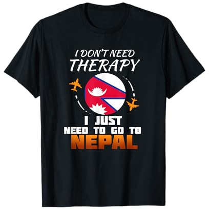 Nepalese Flag I Funny Nepal Flag I Holiday Nepal T-Shirt