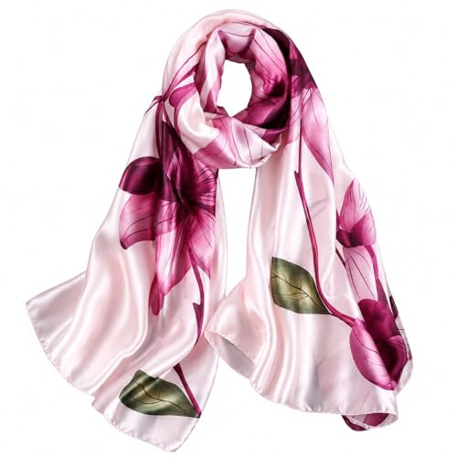 MAIRY Dress Neck Scarf Birthday Womens Scarf Lightweight Lightweight Large Satin Summer Soft Neck Wrap Shawls Ladies Scarves S180129
