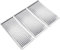 Criditpid Grill Emitter Platten für Charbroil Commercial Tru-Infrared 463241314 463268008 463241313 463241013 463243812 463257010, 3er-Pack Edelstahl Grillroste