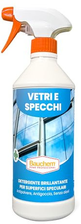 Bauchem Vetri e Specchi Detergente per Superfici Speculari 750 ml
