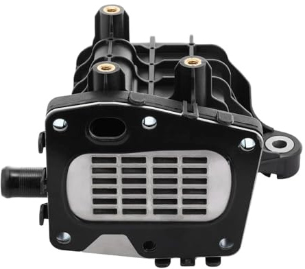 Bohaner Radiatore di ricircolo dei gas di scarico AGR 9820965980 AGR alloggiamento radiatore valvola di raffreddamento 3553004 1861749 per Ford SMAX Peugeot 308 508 Citroen DS4 DS5 C4 C5