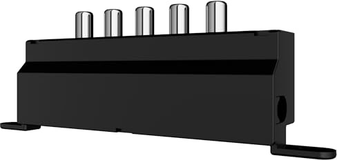 CIARRA Interruptor de campana extractora, 5 botones, teclado de piano, fuente de alimentación multifuncional, interruptor de campana extractora, botón de repuesto