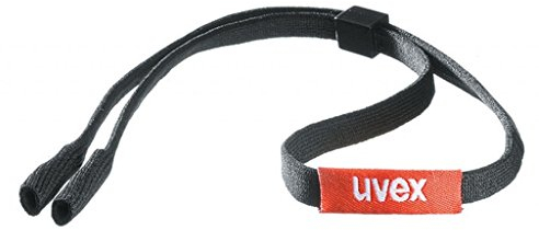 Uvex eyewear strap - Zubehör für Erwachsene - zum Aufstecken Sportbrille - leicht & komfortabel - black - one size