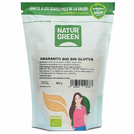Natur Green Amaranto Bio 450g