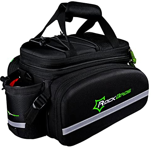 ROCKBROS Bike Trunk Bag 17L-45L Bike Rear Rack Bag Bike Bags for Bicycles Rear Rack Waterproof Bike Rack Bag